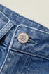 Ashleigh Blue Acid Wash Distressed Wide Leg High Waist Jeans